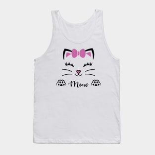 Meow kitty Tank Top